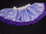 Lilac Satin Twirly Skirt